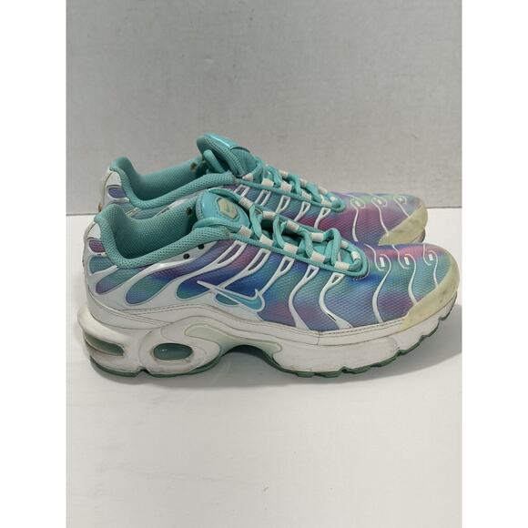 Nike Air Max Plus Blue Running Shoes Sneakers BV1239-100 Girl Youth Sz 4Y -W 5.5 - Picture 2 of 8